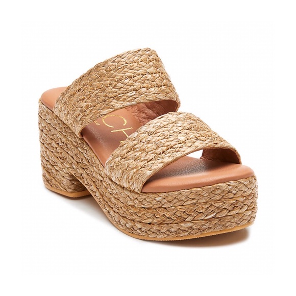 Matisse Shoes New Matisse Oceanave Raffia Braided Straw Chunky matisse-shoes-new-matisse-oceanave-raffia-braided-straw-chunky